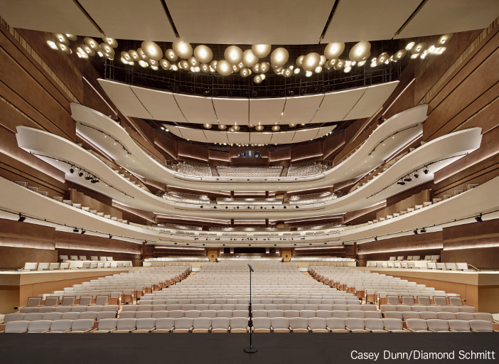 The Helen DeVitt Jones Theater at Buddy Holly Hall