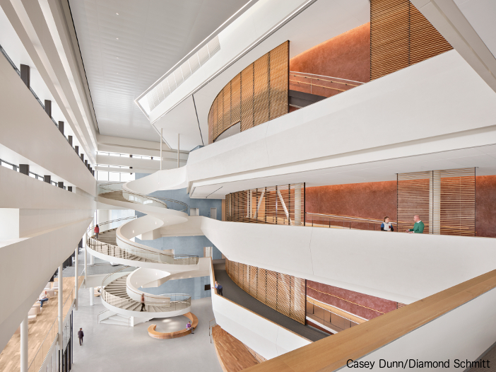 The Christine DeVitt Main Lobby at Buddy Holly Hall