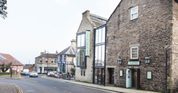An external view of The Georgian Theatre Royal, built in 1788