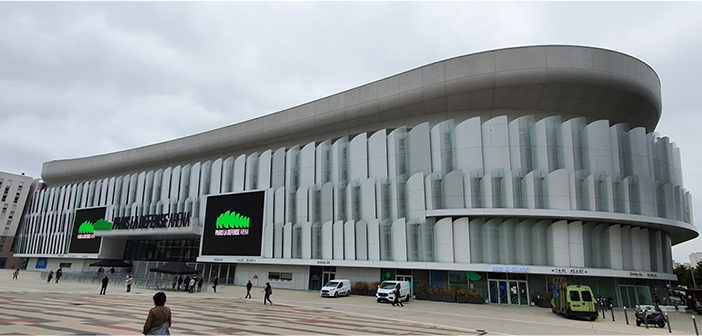 Paris La Défense Arena hosts events including concerts and rugby matches