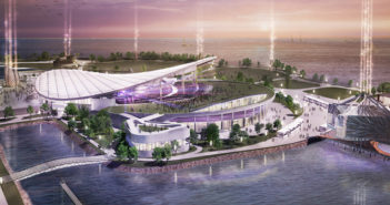 The Budweiser Stage at Ontario Place in Toronto, Canada