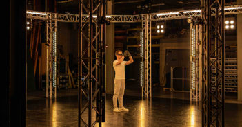Christopher Harrison in Nicholas Shoesmith's Odyssey. Image: Andrew Ross