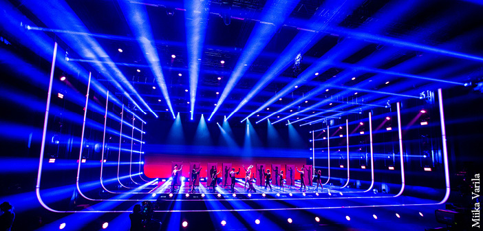 MDG’s theOne and ATMe generators provided a canvas for Pekka Martti’s UMK21 lighting design, which showcased each of the 2021 contestants with a unique look