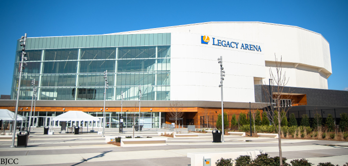 Legacy Arena also has a new exterior. Image: BJCC