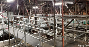The access platform system at the Arlene Schnitzer Concert Hall. Image: Staging Concepts