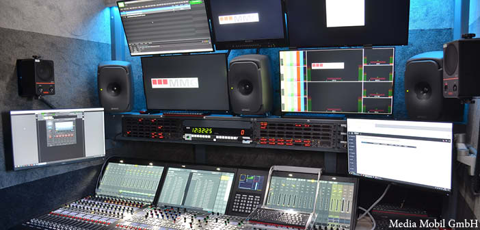 UHD1 is equipped with a Lawo AoIP audio infrastructure. Image: Media Mobil GmbH