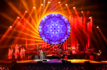 Red, orange and yellow lighting at So Floyd show