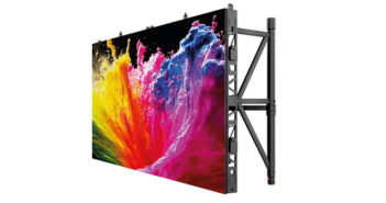 LED panel on frame
