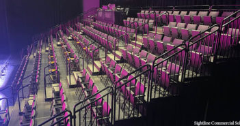 Sightline creates seat riser for Luminary Arts Center seating risers