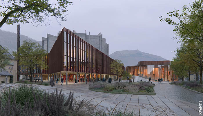 Henning Larsen design chosen for new arts centre in Norway